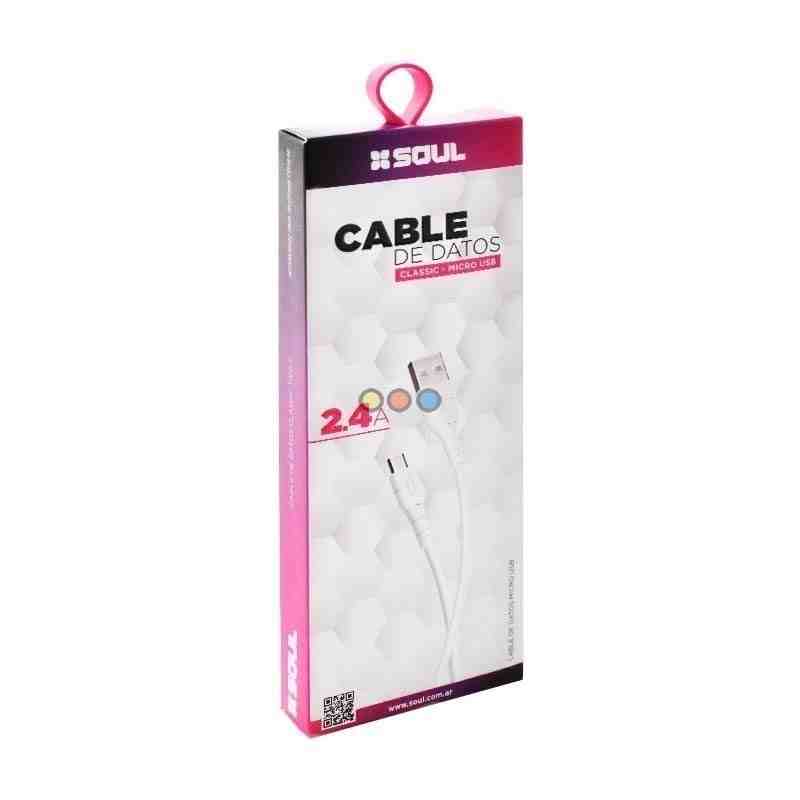 CABLE USB SOUL CLASSIC 2.4  V8